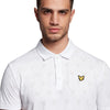 Lyle & Scott Jacquard Polo Shirt - White