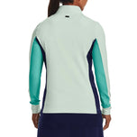 Under Armour Women's Storm Mid -Layer Golf 1/2 Zip - Laut Mist/Midnight Navy