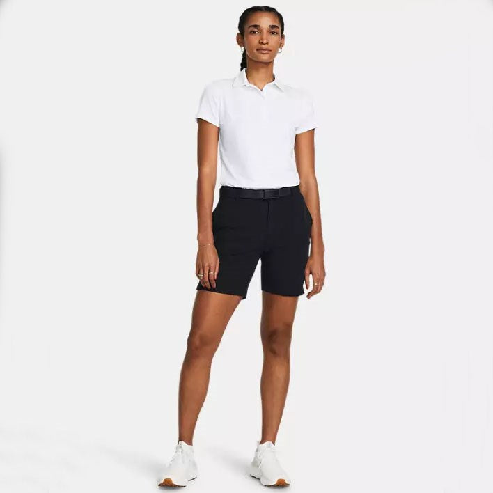 Under Armour Women's Drive 7" Golf Shorts - Black