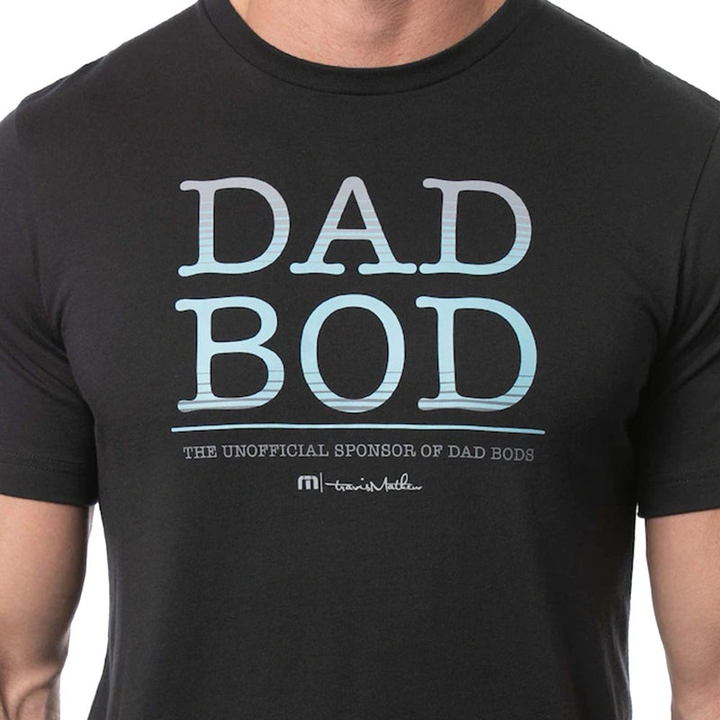 Travis Mathew Dad Bod 2.0 Golf Shirt - Black