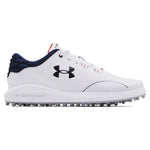 Under Armour Draw Sport SL Wide Golf Shoes - White