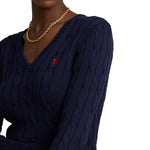 Polo Golf Ralph Lauren Women's Kimberly Cable-Knit Sweater - French Navy