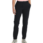 Under Armour Women 's Links 골프 바지 - 검은 색/금속은