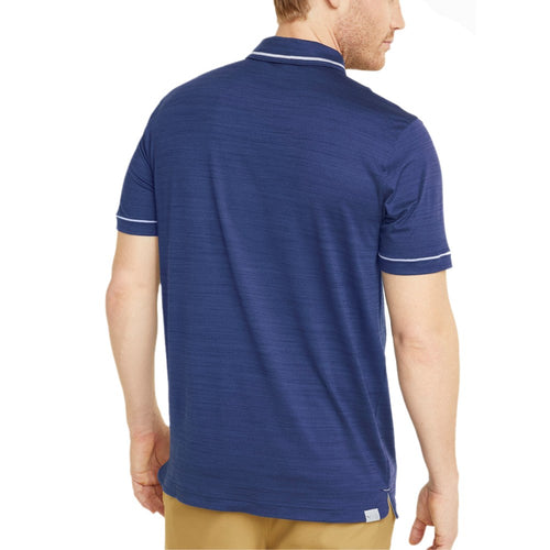 Puma Cloudspun Monarch Golf Polo Shirt - Blazing Blue Heather/High Rise