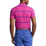 Polo Golf Ralph Lauren YD Lightweight Performance Pique - Vivid Pink/Heritage Royal